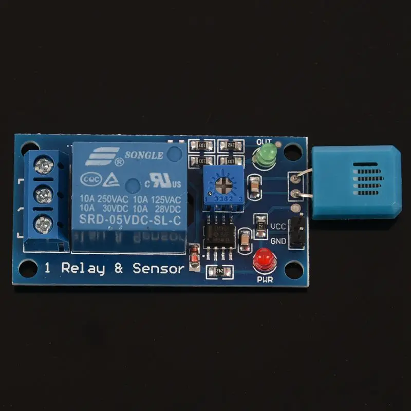 Модуль датчика относительной влажности|Реле| |