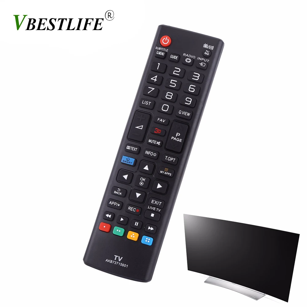 VBESTLIFE, новинка, 433 МГц, умный пульт дистанционного управления, Замена для LG AKB73715601, ЖК светодиодный телевизор, Смарт ТВ, универсальный пульт дистанционного управления