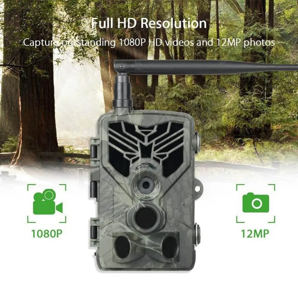 

HC-810G открытый 3G Охота Камера 0,3 s Trigged1080P IP65 Водонепроницаемый Ночное видение Trail Cam инфракрасный ловушка Cam Принадлежности для охоты