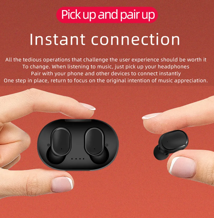 Мини TWS Bluetooth 5,0 наушники для Xiaomi Redmi Airdots беспроводные наушники гарнитура с шумоподавлением микрофон для iPhone huawei samsung