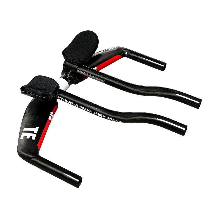 Цена Руль для велосипеда из углеродного волокна, полностью карбоновая подставка для дорожного велосипеда Dead Fly TT, полевая ручка