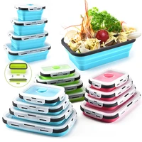 microwave lunch box leak proof independent lattice bento lunch box for kids bento box portable food container