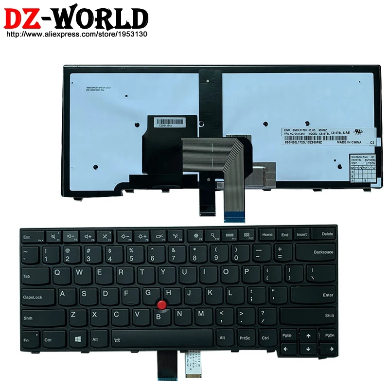 Новая английская клавиатура с подсветкой для ноутбука Lenovo Thinkpad T440 T440S T431S T440P T450