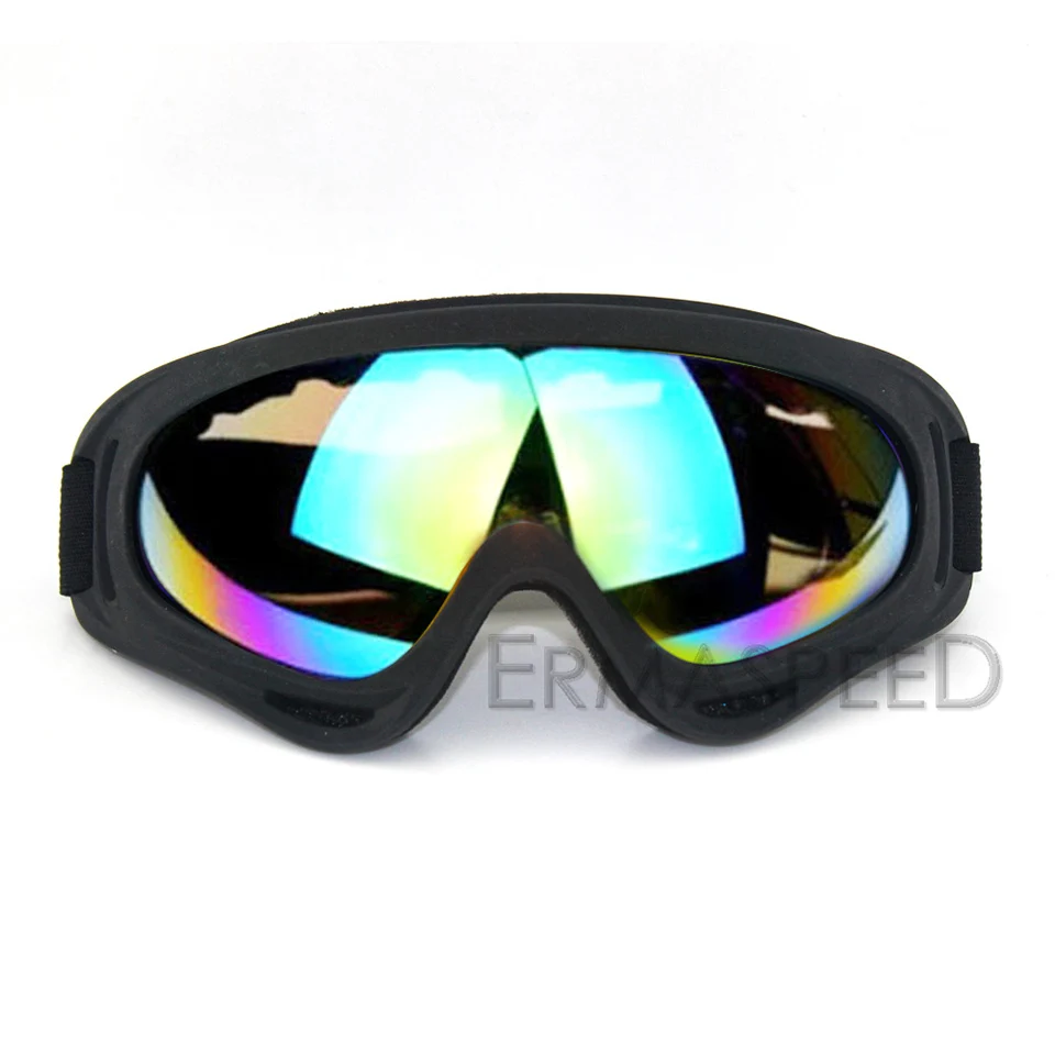 Очки для мотокросса Кафе Racer Dirt Bike UV400 Защитные очки в стиле стимпанк байкерские модные мотоциклетные очки на шлем