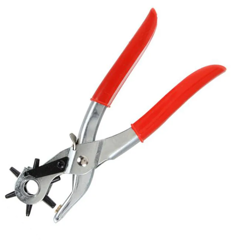 Кожаный ремень дырокол плоскогубцы ушко перфоратор вращается швейная машина