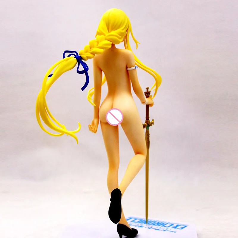 

22CM Original Figure Transform Sword Art Online Alice Zuberg Ex-Chronicle Ver Naked Sexy Girl Resin GK Collection Anime Figure