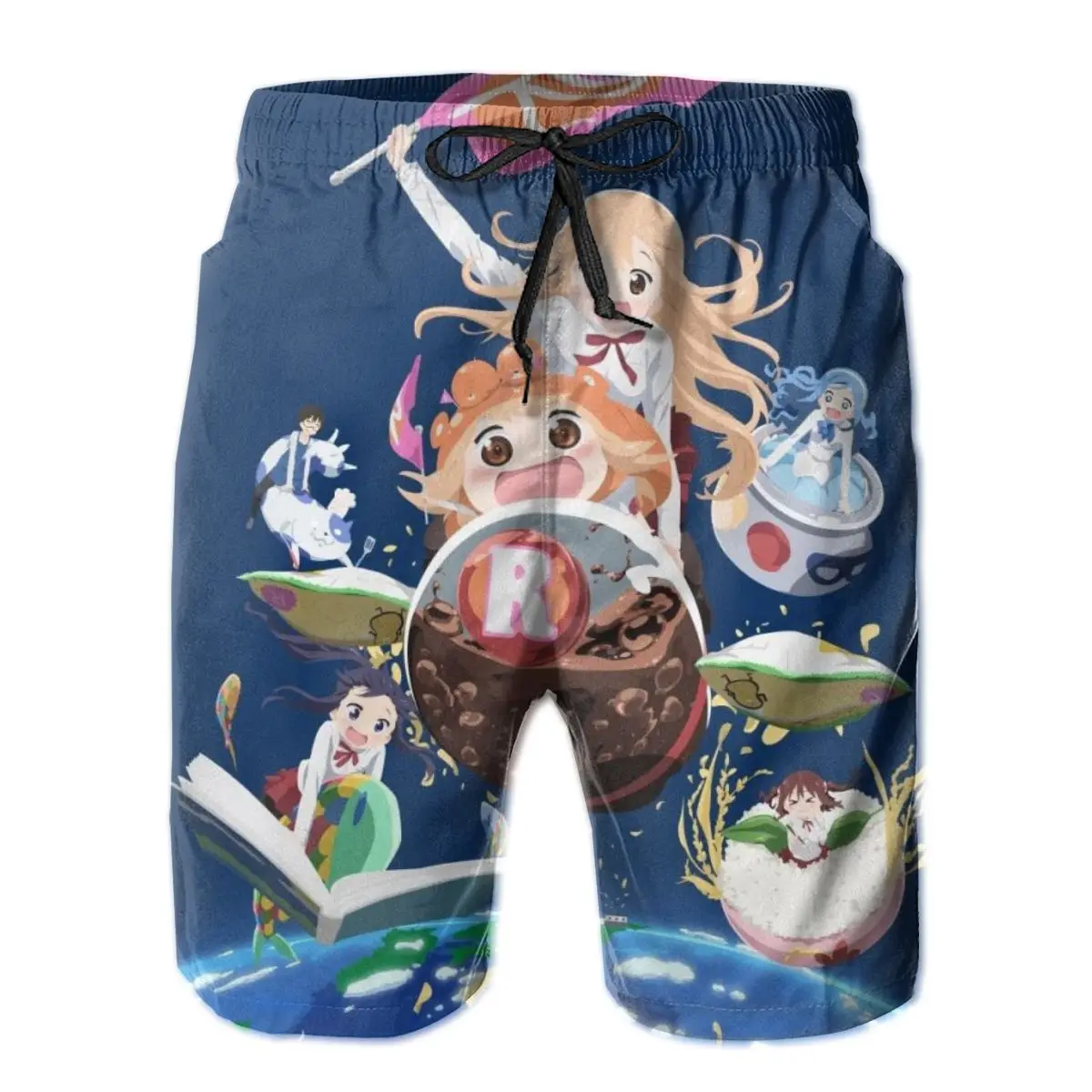 

Мужской купальный костюм Himouto Умару Чан, плавки, одежда для плавания, пляжные шорты для серфинга