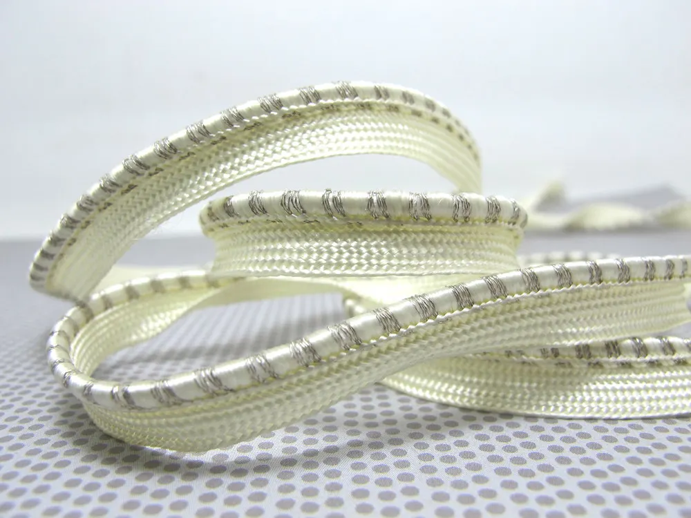 LC119 -8MM 5 ярдов 【SATIN】 окантовка губ шнур отделка | подушка отделка | обивка обивки отделка Швейные принадлежности - Цвет: LC119 -8MM