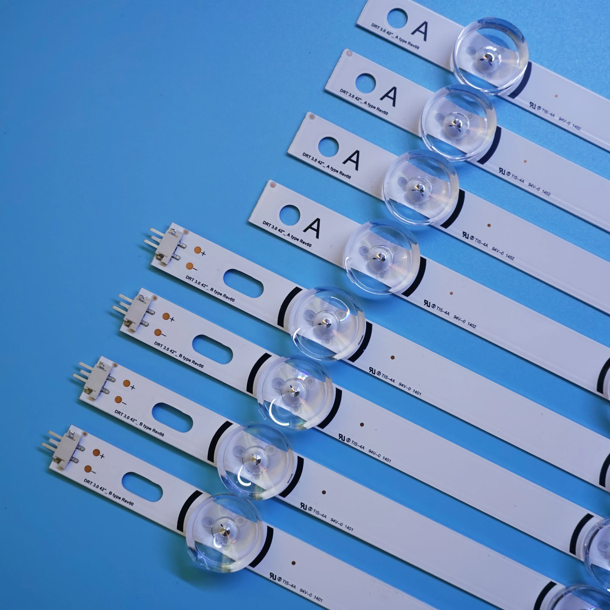 

New 16pcs LED strip Replacement for LG LC420DUE 42LB5500 42LB5800 42LB560 INNOTEK DRT 3.0 42 inch A B 6916L-1710B 6916L-1709B