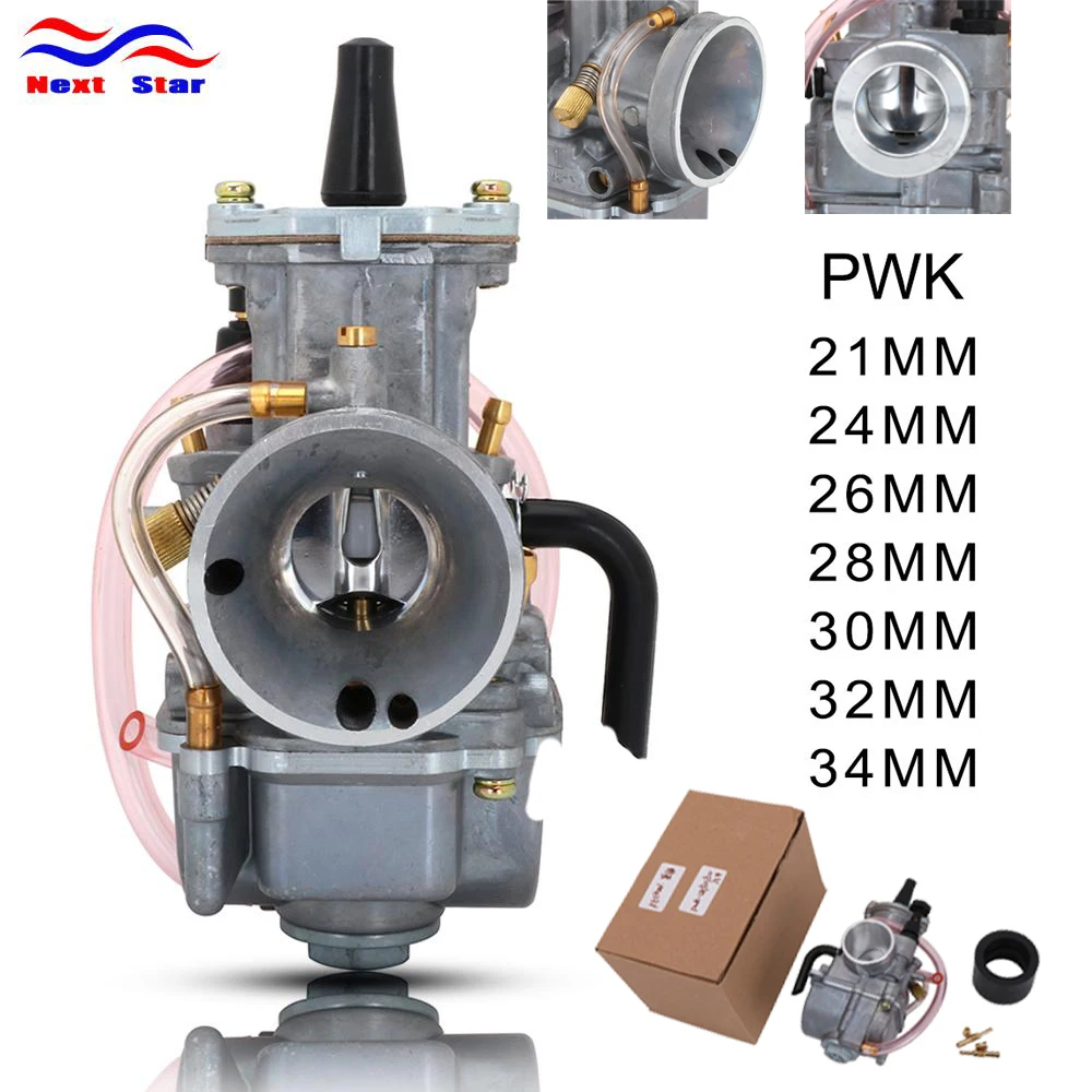 Карбюратор для мотоцикла PWK 21 24 26 28 30 32 34 карбюратор Keihin Power Jet ATV багги Quad Racing Moto 50cc