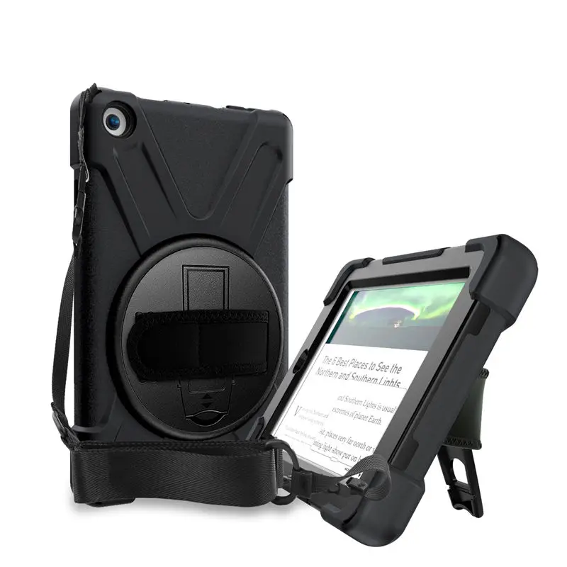 Чехол для Amazon Kindle Fire 7 9th 7th Generation чехол для Fire 7 Funda противоударный сверхмощный с наручными ремнями