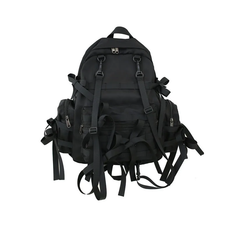 

Female School Bag For Teenage Girls 2020 Nylon Personality Backpack Women Mochilas Sac A Dos Ladies Laptop Rucksack Men Bag Pack