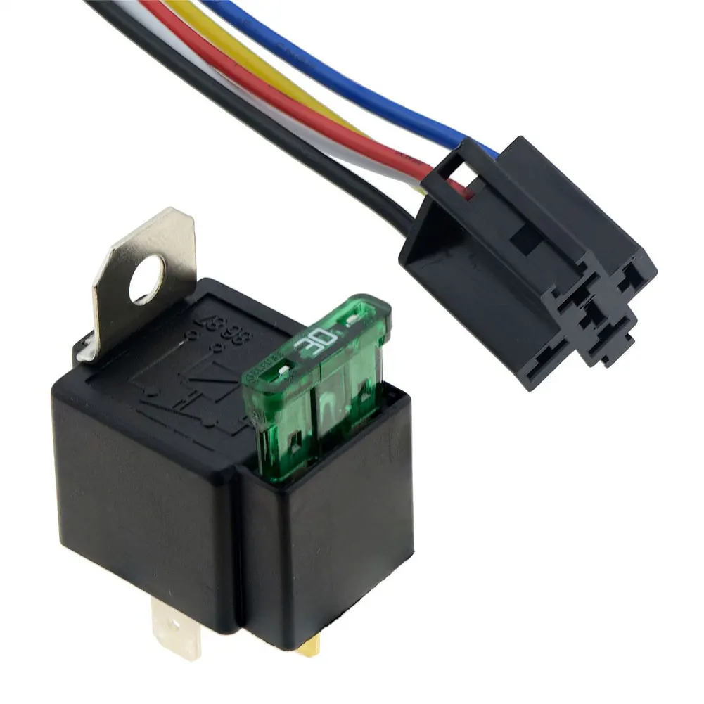 12V Вкл/Выкл реле автомобиля предохранители электронный аксессуар держатель 30A