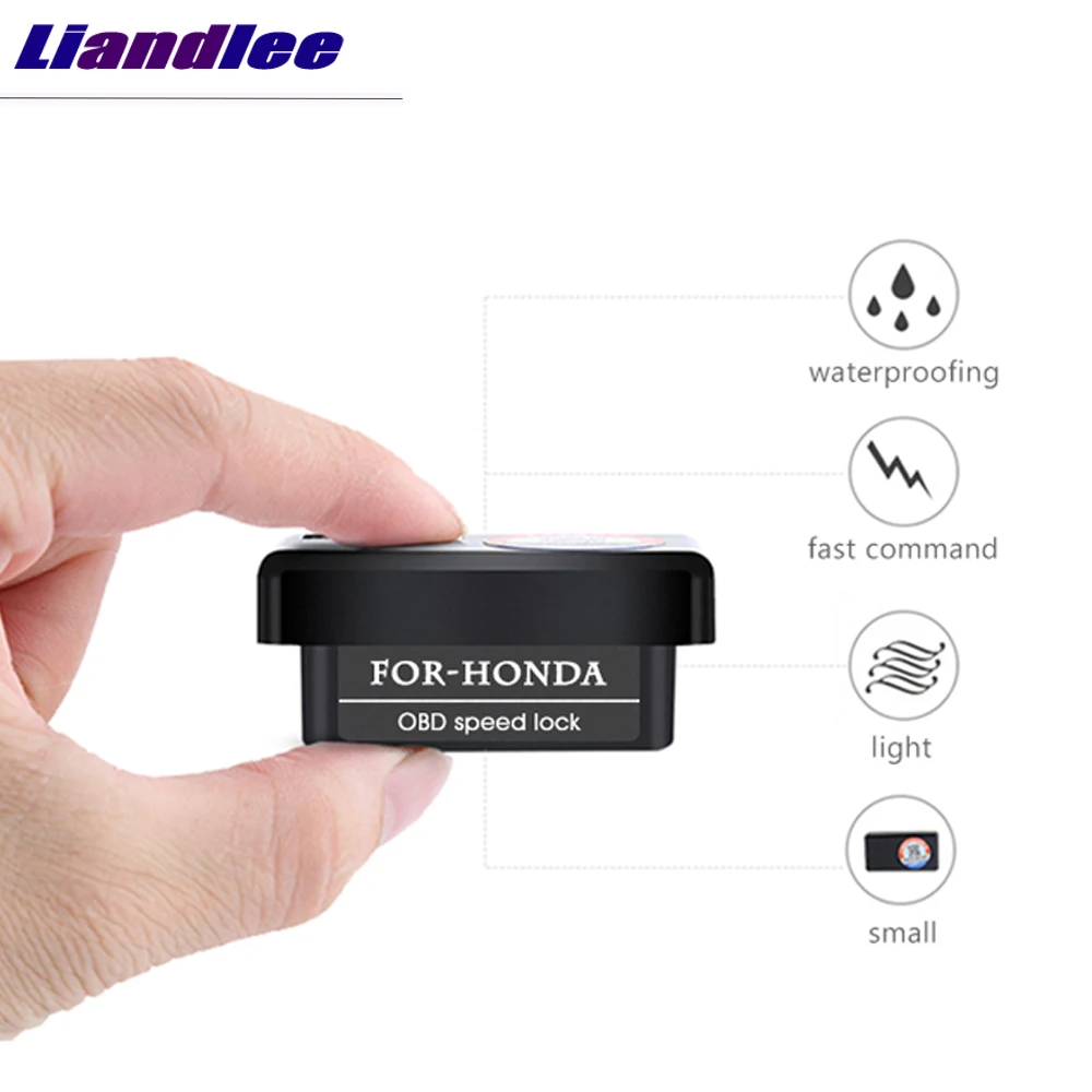 Зеркальный Автоматический складной замок Liandlee OBD для Honda City 2016/2017