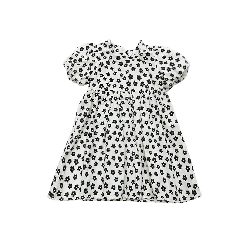 

mother kids Summer Clothing Dress Parent- Child Dress Mother-Daughter Matching Outfit Cotton Dress Girl Korean Style Fashio