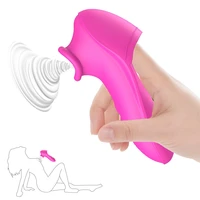 finger cot sucking vibrator strong shaking nipple massager g spot clitoral stimulator female masturbator adult sex toy for woman