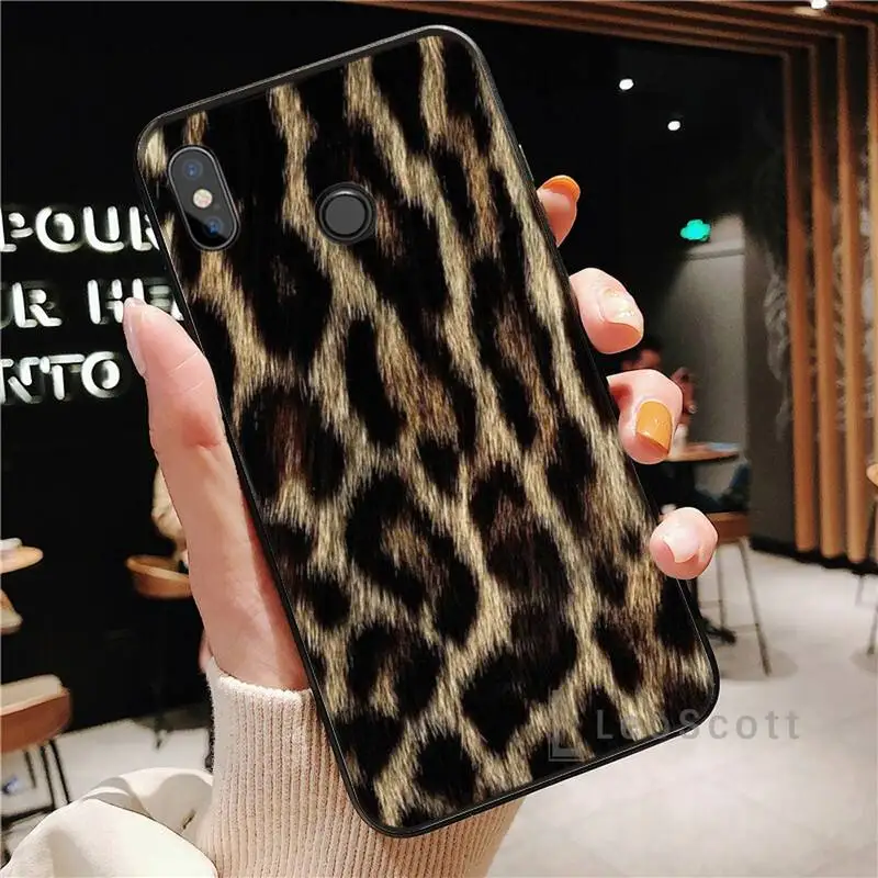 

Phone Case For Xiaomi Redmi note 4 4X 8T 9 9s 10 K20 K30 cc9 9t pro lite max Fashion Tigers Leopard