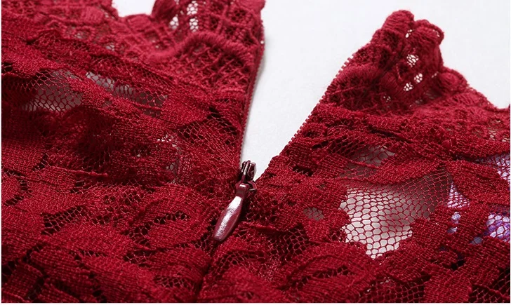 Элегантные женские Рождественские Длинные Макси платья кружева для вечеринки