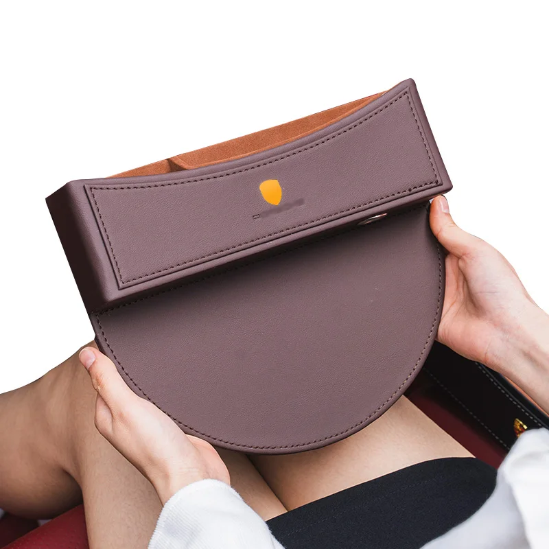 

For Porsche Car Seat Gap Organizer Storage Box Cases Phone Purses Holder Car Interior Storage Box Supplies
