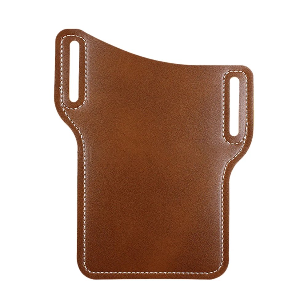 Поясная сумка для мужчин кожаный кошелек телефона петля чехол с ремнем|Сумки