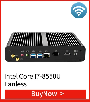 MSECORE I3 4010U безвентиляторный мини ПК Windows 10 Настольный компьютер промышленный linux неттоп barebone 6COM 2* Gigabyte LAN HTPC WiFi