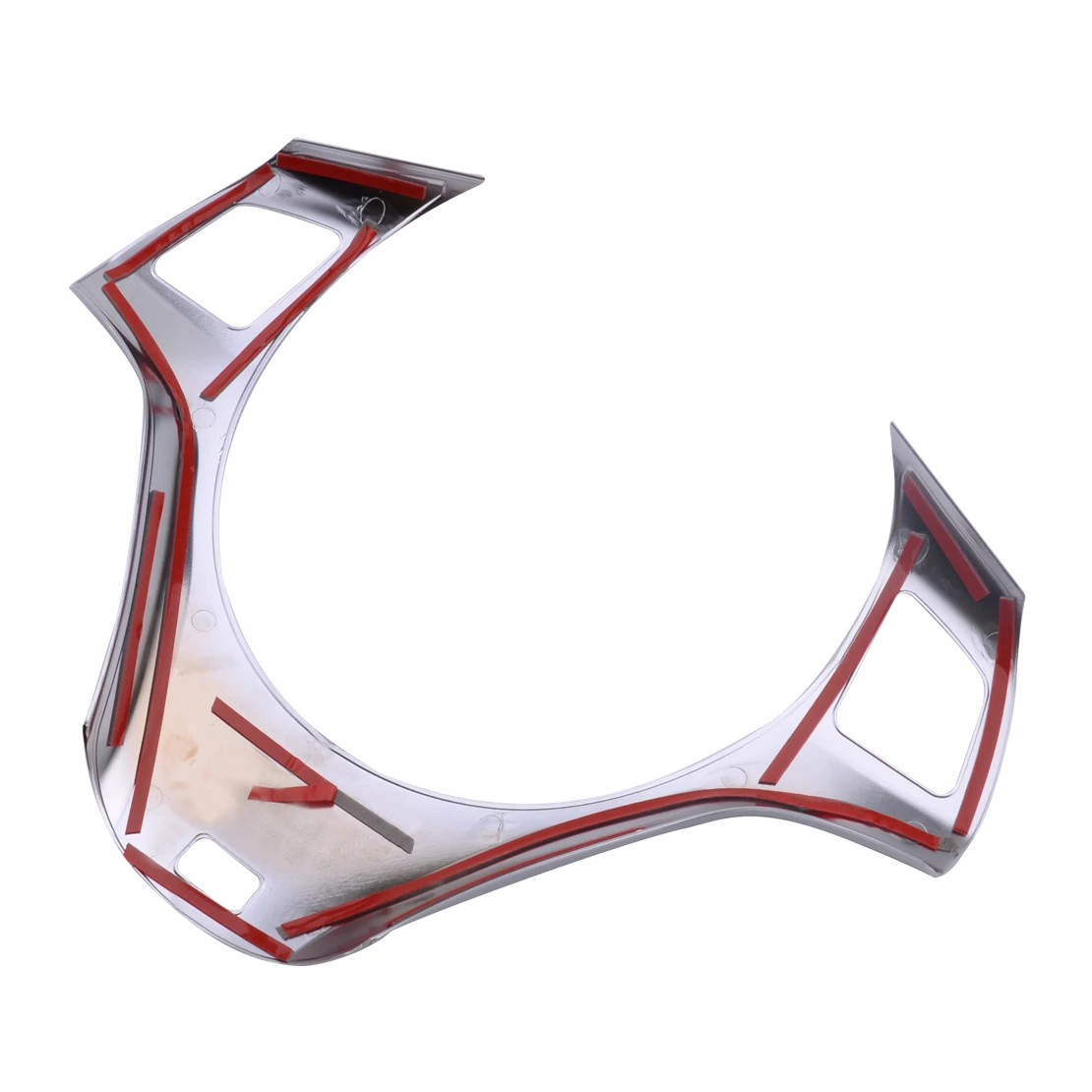 

ABS Silver Steering Wheel Trim Cover Fit For BMW 3 Series E90 2005 2006 2007 2008 2009 2010 2011 2012