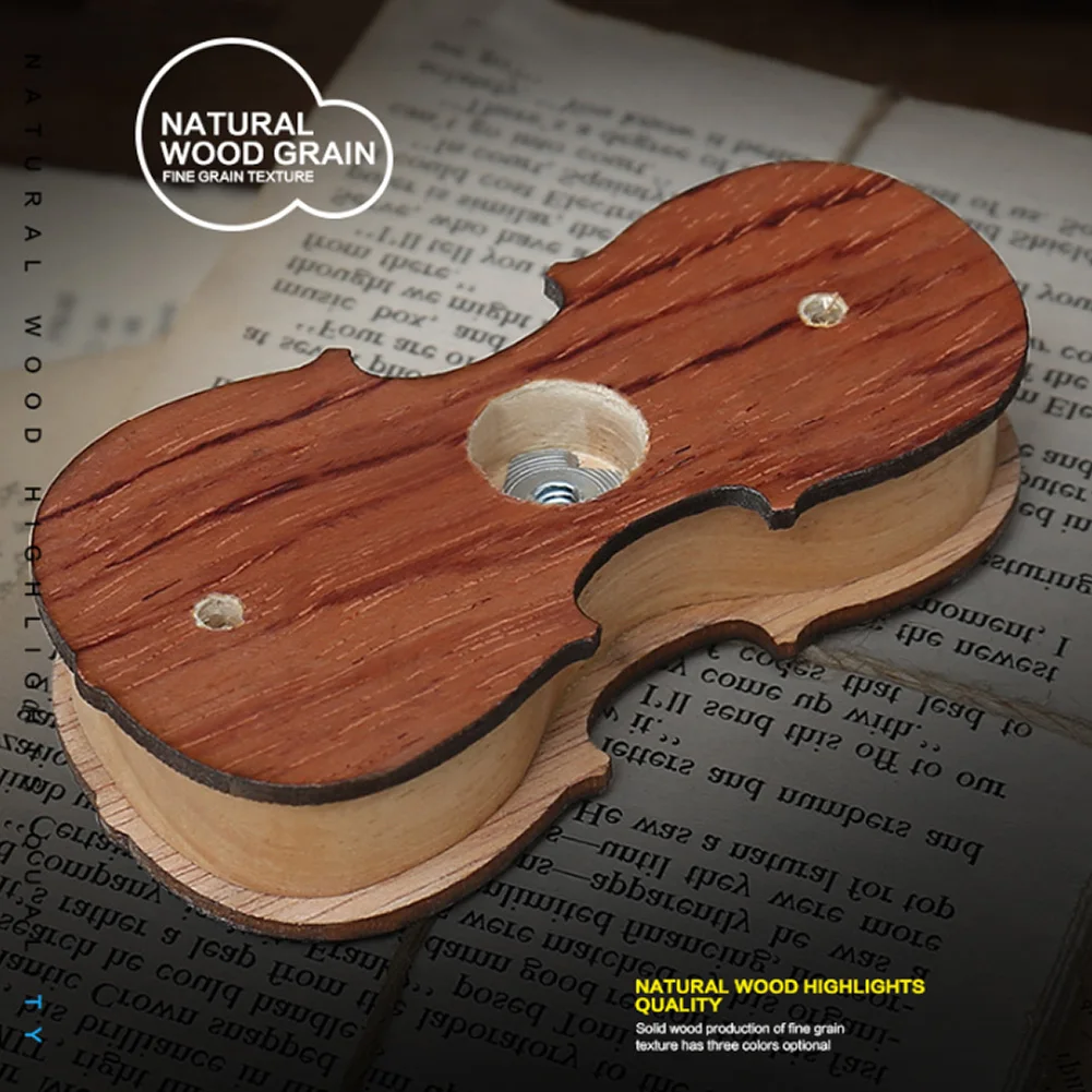 Простая в использовании деревянная вешалка Viola деликатная домашняя скрипка