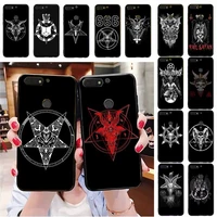 pentagram 666 demonic satanic phone case for huawei honor 7a 8x 9 10 20lite 10i 20i 7c 8c 5a 8a honor play 9x pro mate 20 lite