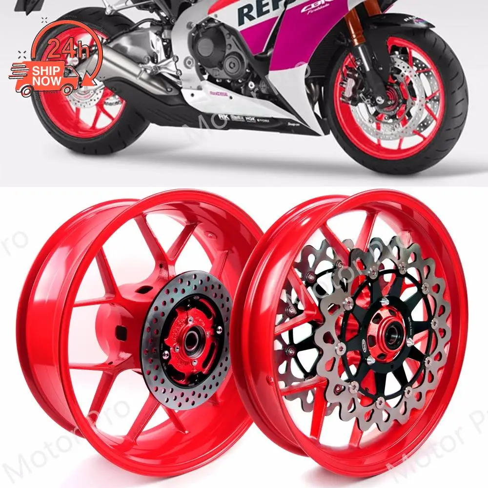 Для Honda CBR1000RR 2006 2016 комплект обода переднего и заднего колеса тормозной ротор CBR 1000