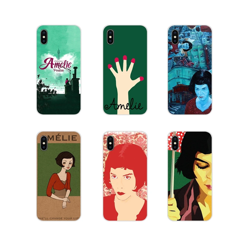 Прозрачный чехол из ТПУ для Apple iPhone X XR XS 11Pro MAX 4S 5C SE 6S 7 8 Plus ipod touch 5 6 Amelie France Pulp