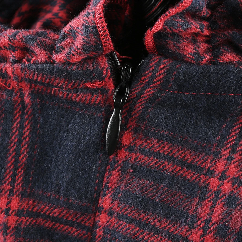 Женские Элегантные платья черное красное клетчатое платье в стиле пэчворк