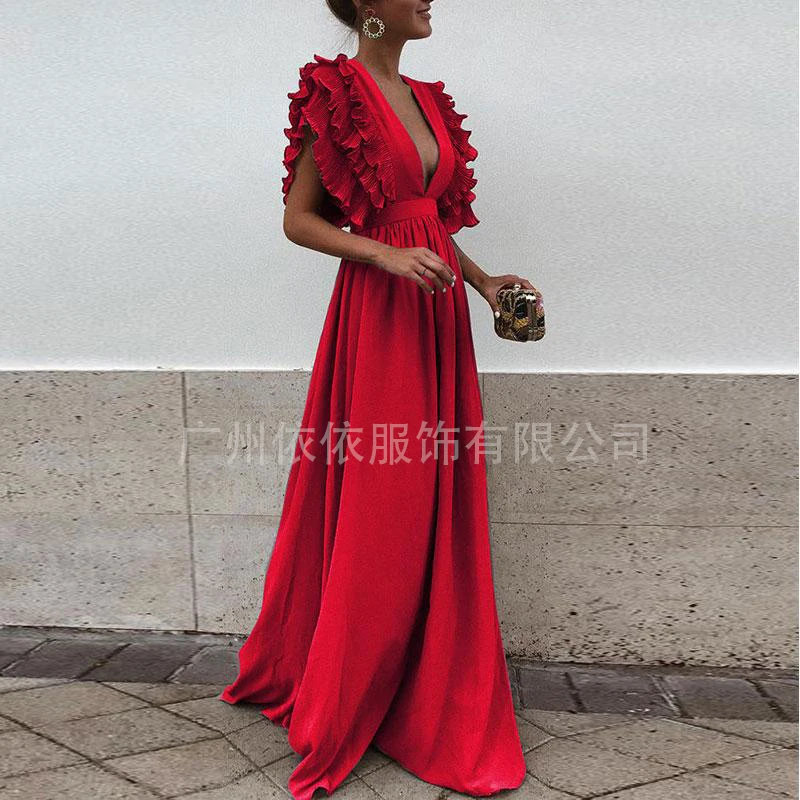 Женская одежда в европейском и американском стиле на весну лето однотонное