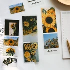 3 листа светильник тени история Ins Стиль наклейки декоративные канцелярские наклейки Скрапбукинг Diy дневник альбом ярлыком