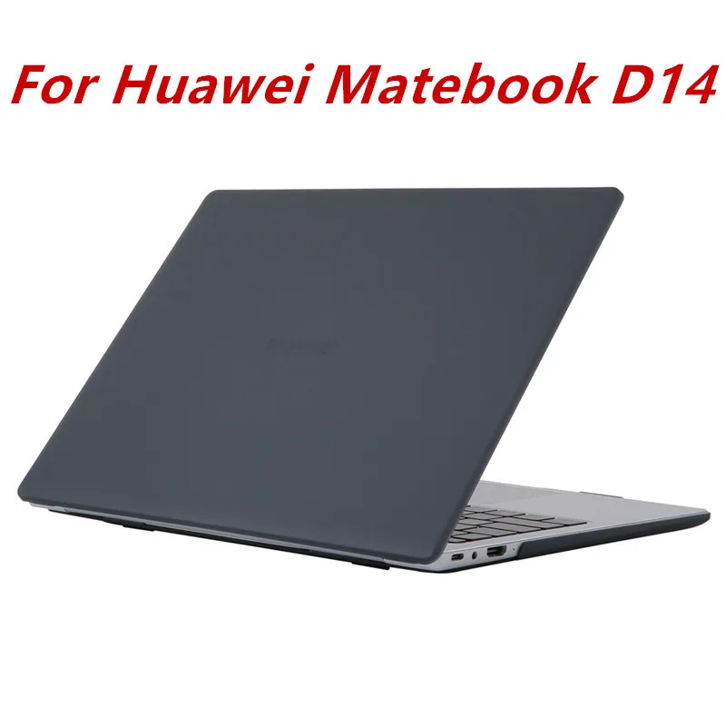2020 D14 чехол для Huawei Matebook матовый кристально прозрачный жесткий ноутбука D 14