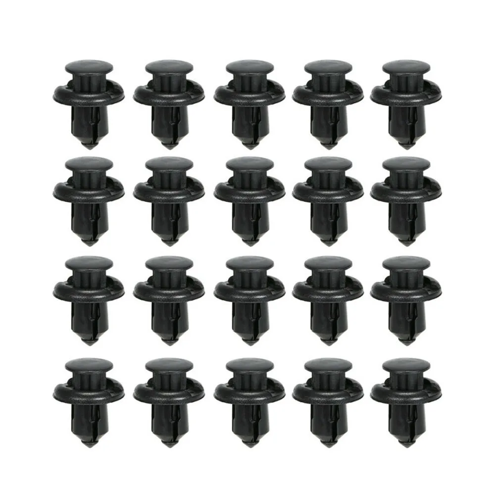 

190pcs/Set 6 Sizes Auto Fixing Fastener Rivets Clips Plastic Car Bumper Door Panel Fender Liner Clips Retainer Universal