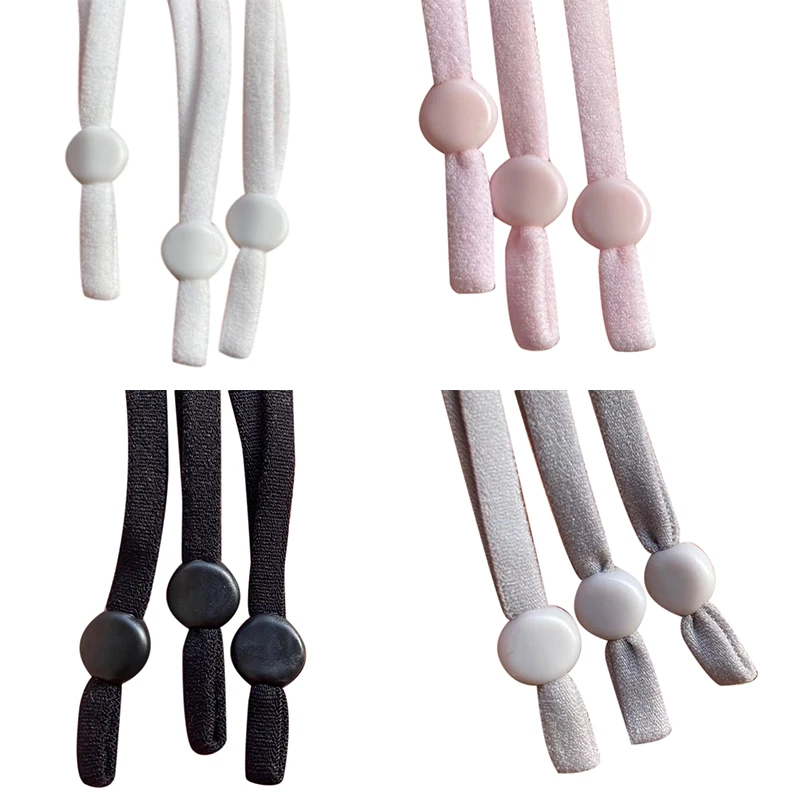 

200 Pcs DIY Braided Elastic Band Cord Knit Band Sewing DIY Mask Material