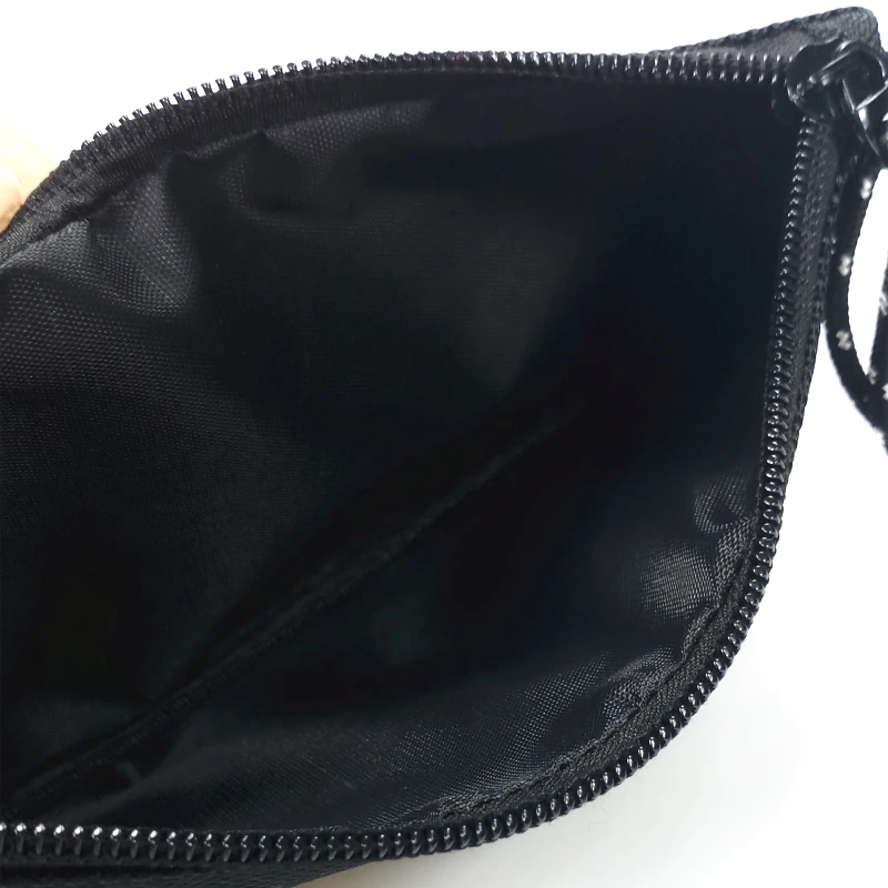 Мужская сумочка кошелек на молнии черная тонкая Сумочка клатч из Оксфорда мини