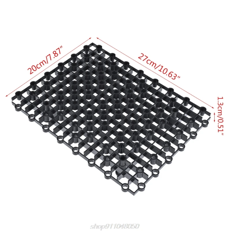 Аквариум снизу фильтровальной пластинки аквариума сетки пластмассовый