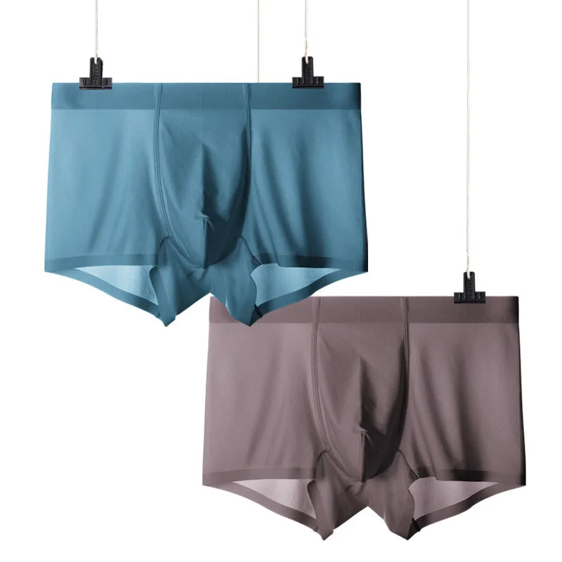 2 шт./лот мужское высококачественное бесшовное нижнее белье быстросохнущие