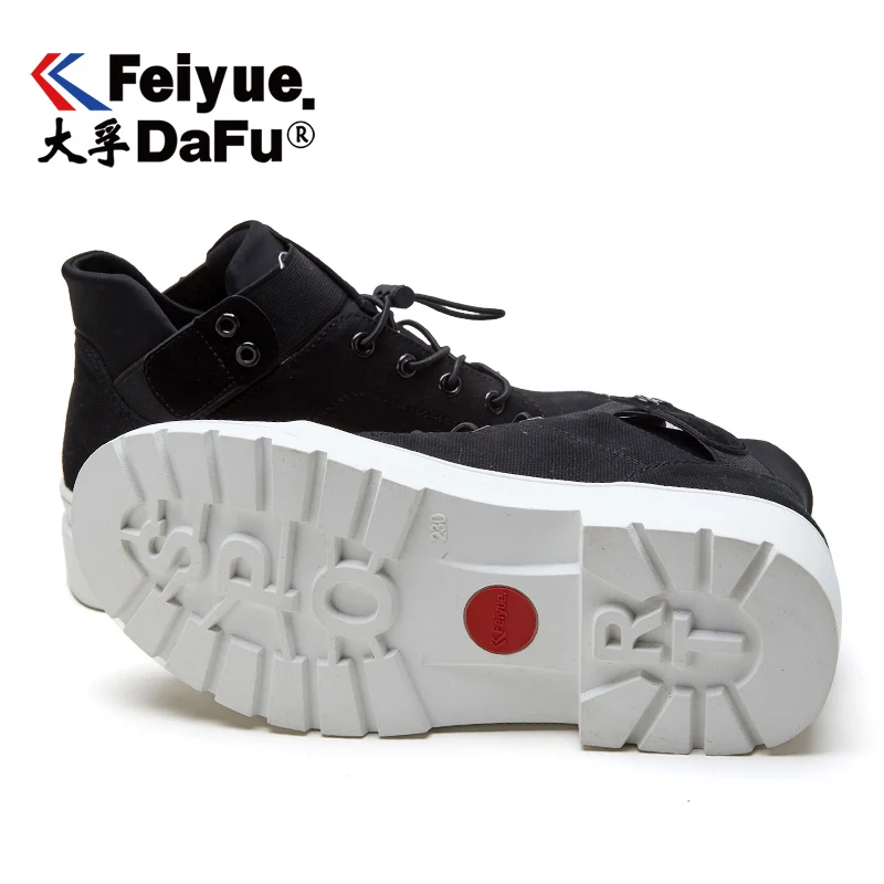 Feiyue 8302 новинка, холст обувь ботинки martin оригинальная женская обувь вулканизированные Кеды сапоги Для женщин 4 цвета тренд Нескользящие домашние тапочки