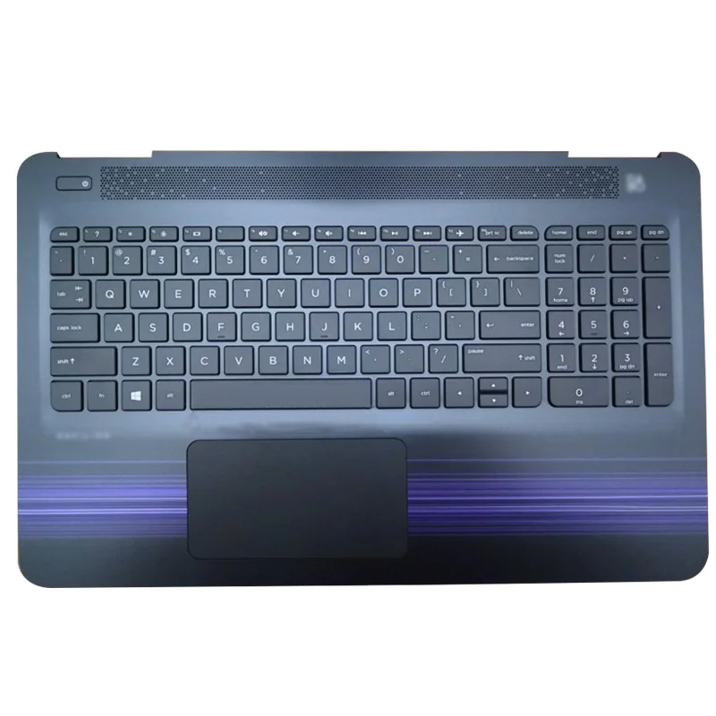 Новый Ноутбук Упор для рук верхний чехол US клавиатура Touc hp ad HP Pavilion 15 AU AW AL TPN Q172 Q175