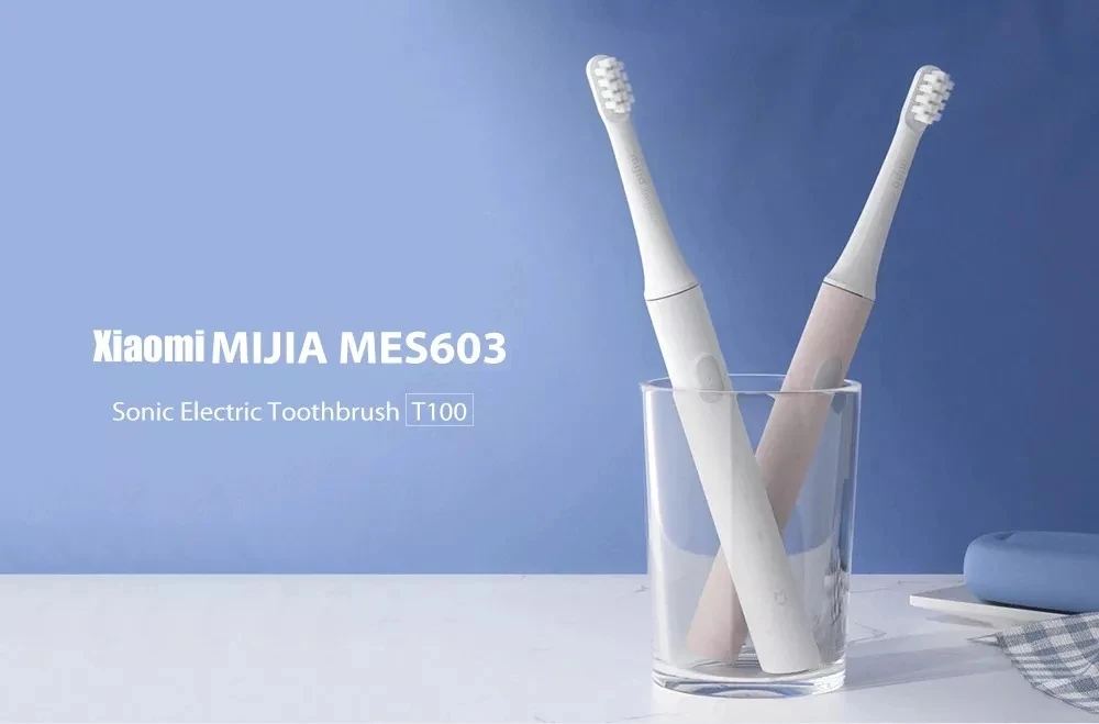 

Xiaomi home sonic electric toothbrush T100 home smart waterproof charging student party male and female couples