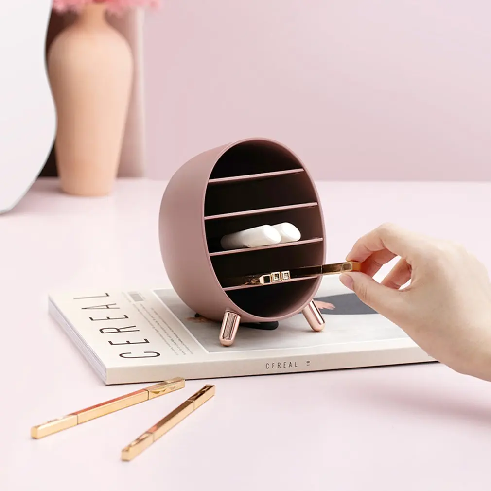 

Cosmetic Storage Box Dressing Table Eyeliner Eyebrow Pencil Lipstick Lip Glaze Skin Care Products Finishing Rack