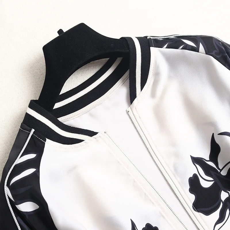 

Fashion Summer Tracksuit Women 2021 New Short Sleeve Print Satin Top with Pants Suit 2 Piece Matching Sets Female Casual Outfits