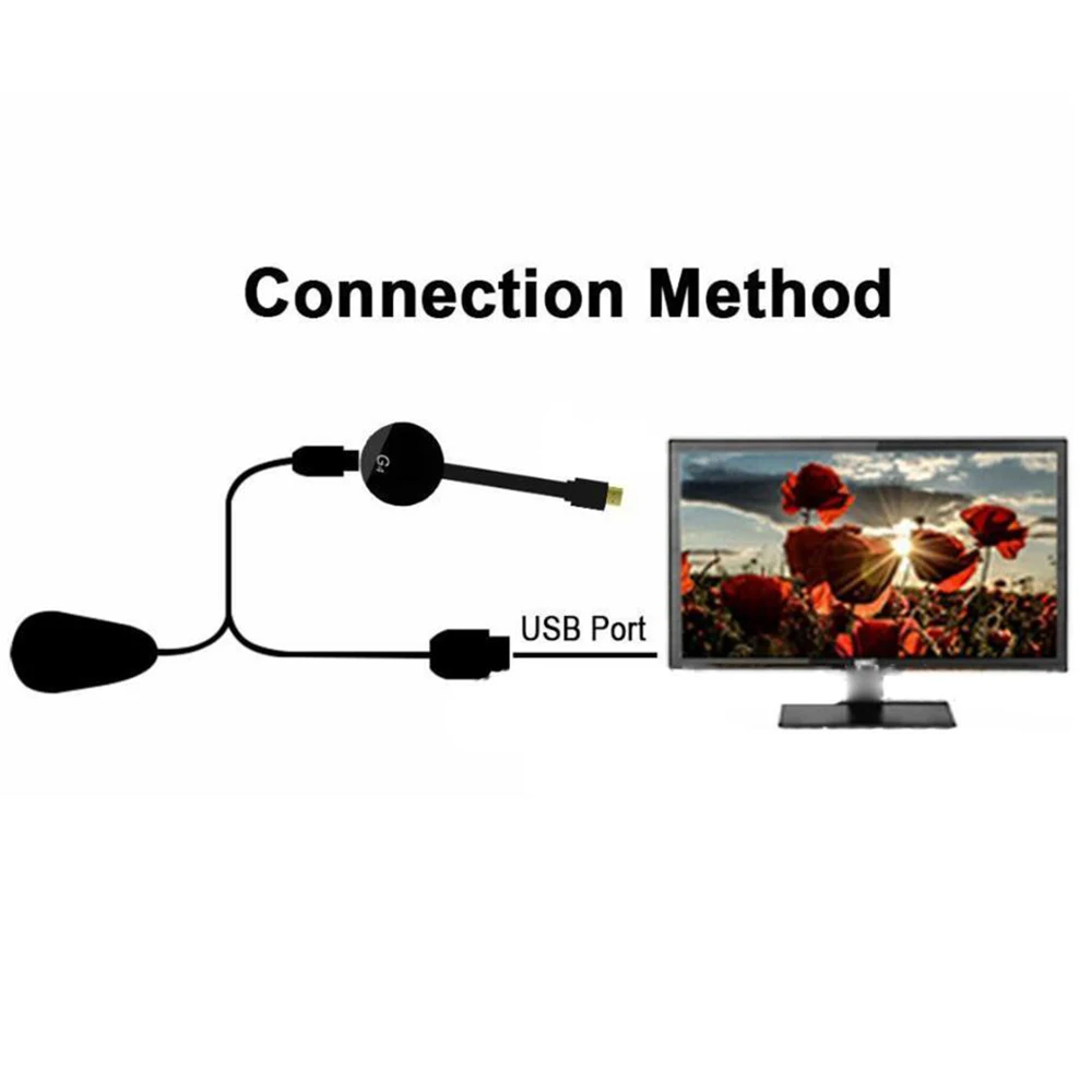 Full HD Android tvstick mobile screen cast Mirascreen G4 WiFi Dongle Receiver Support compatible Youtube Google Audio IOS | Электроника