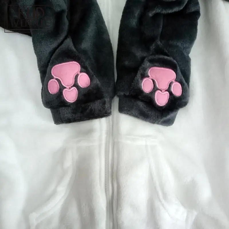 Худи женское в стиле Харадзюку милый японский свитшот с ушками милое плюшевое