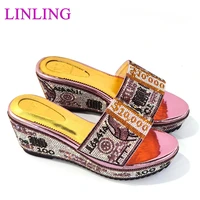 new arrival ladies dress shoes luxery shoes women italian women wedding shoes decorated with rhinestone ladies shoes and slipper