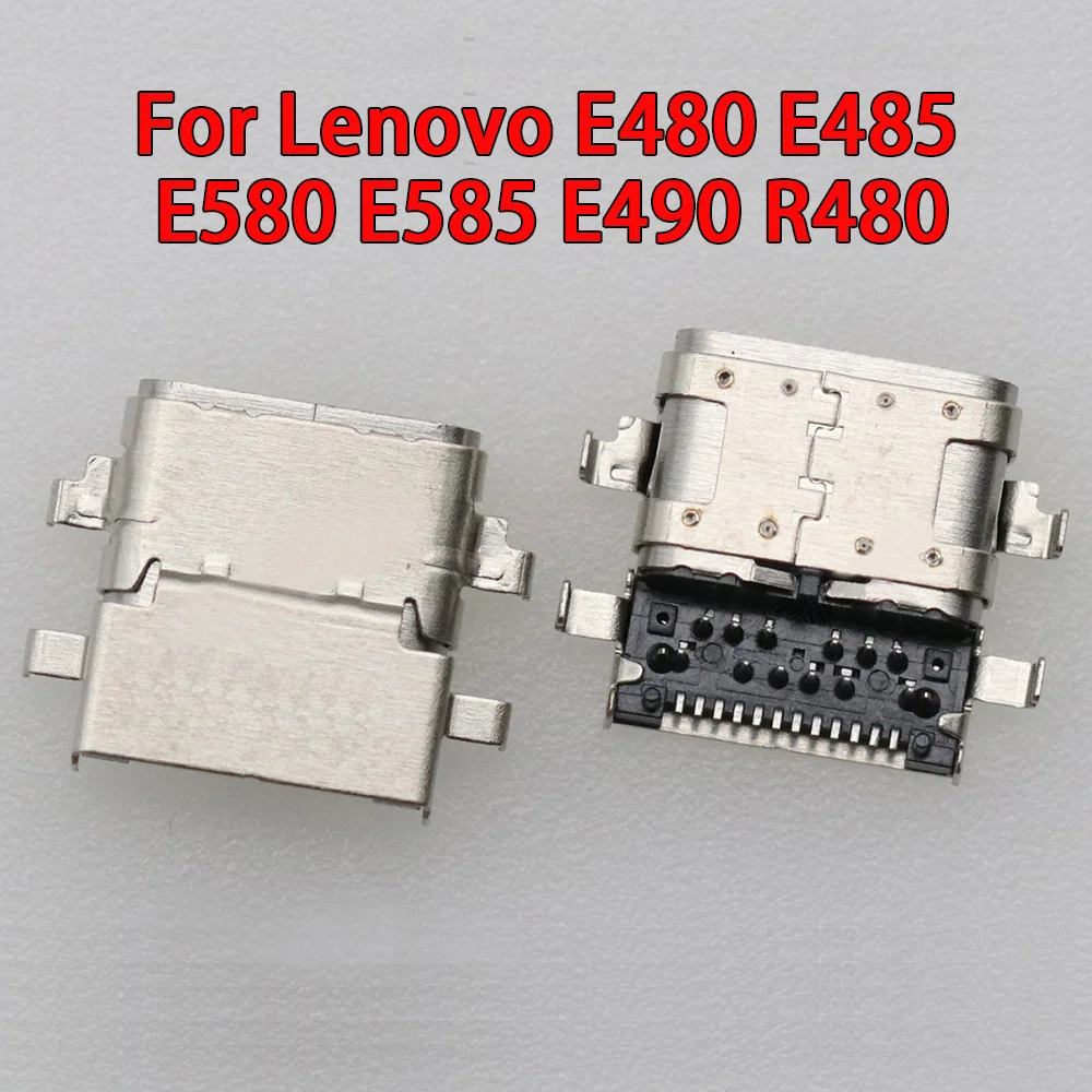 

DC Power Jack For Lenovo ThinkPad E480 E485 E580 E585 R480 E590 USB TYPE-C Jack Connector Laptop Port Power Female Socket