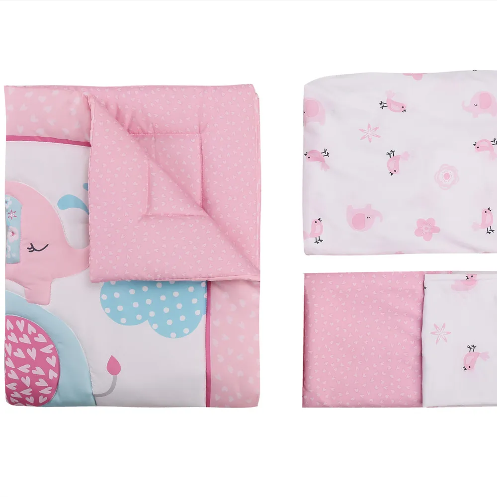 Новинка 2020 Комплект постельного белья для новорожденных девочек кроватки