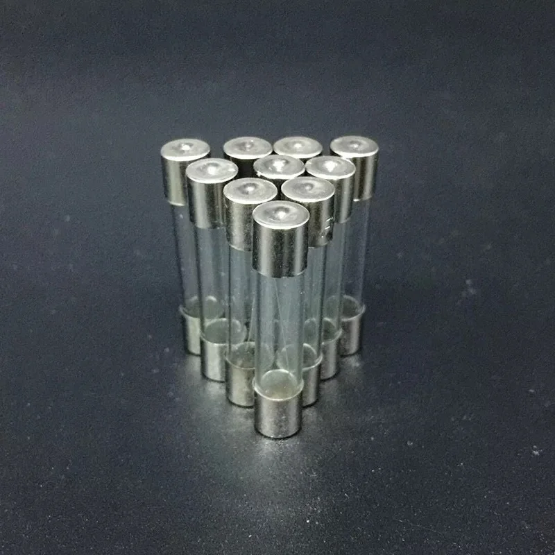 Набор стеклянных трубчатых предохранителей с быстрым выдувом 50 шт./лот 6x30 мм